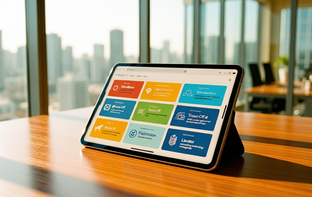 Benefits administration interface